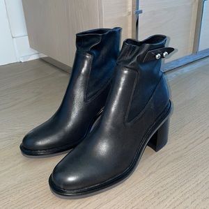 rag & bone Black Ankle Boots